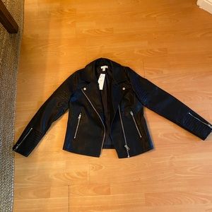 Topshop Faux Leather Jacket